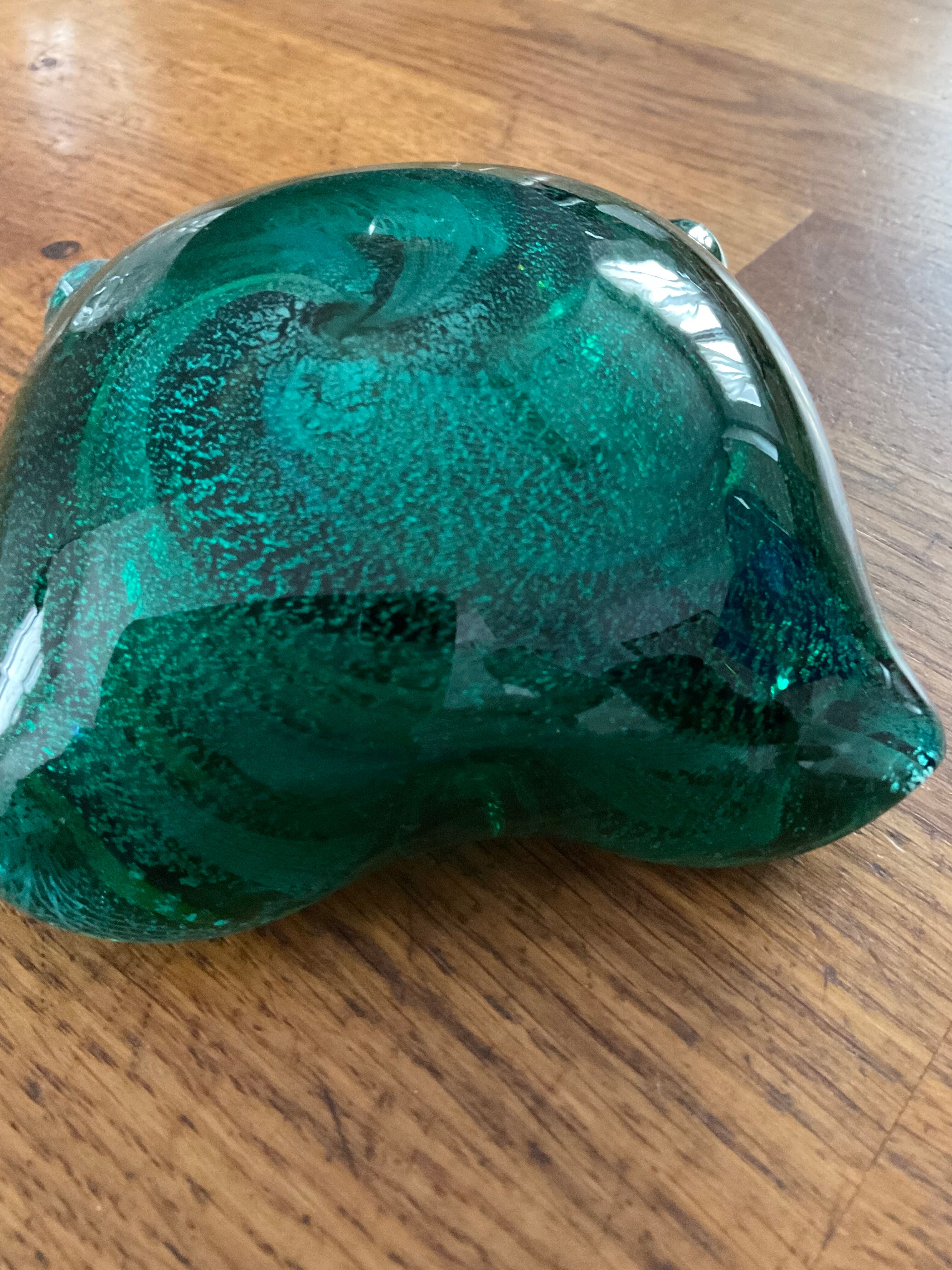 Trinket bowl in murano glass, circa 60