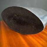 Brushed aluminium vase from the 1980s.