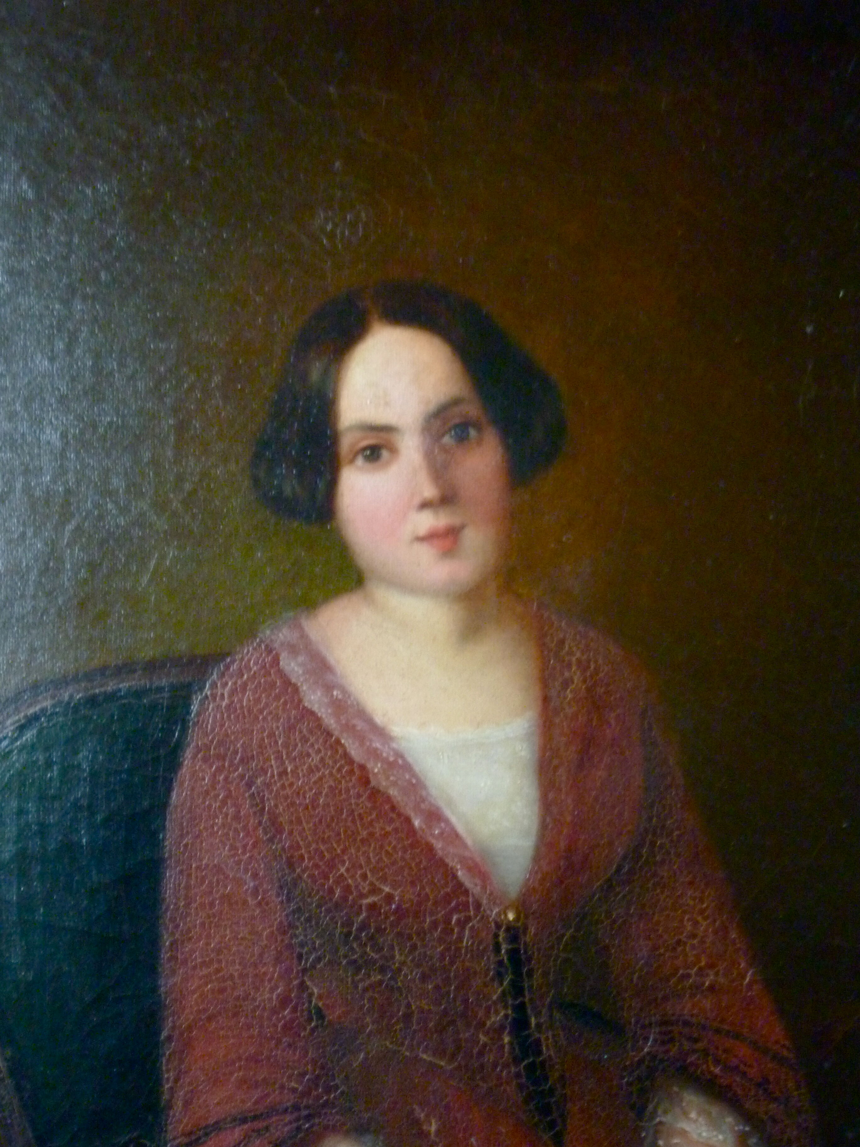 Portrait of a young woman late 19th century