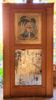 Antique 19th century fireplace trumeau mirror