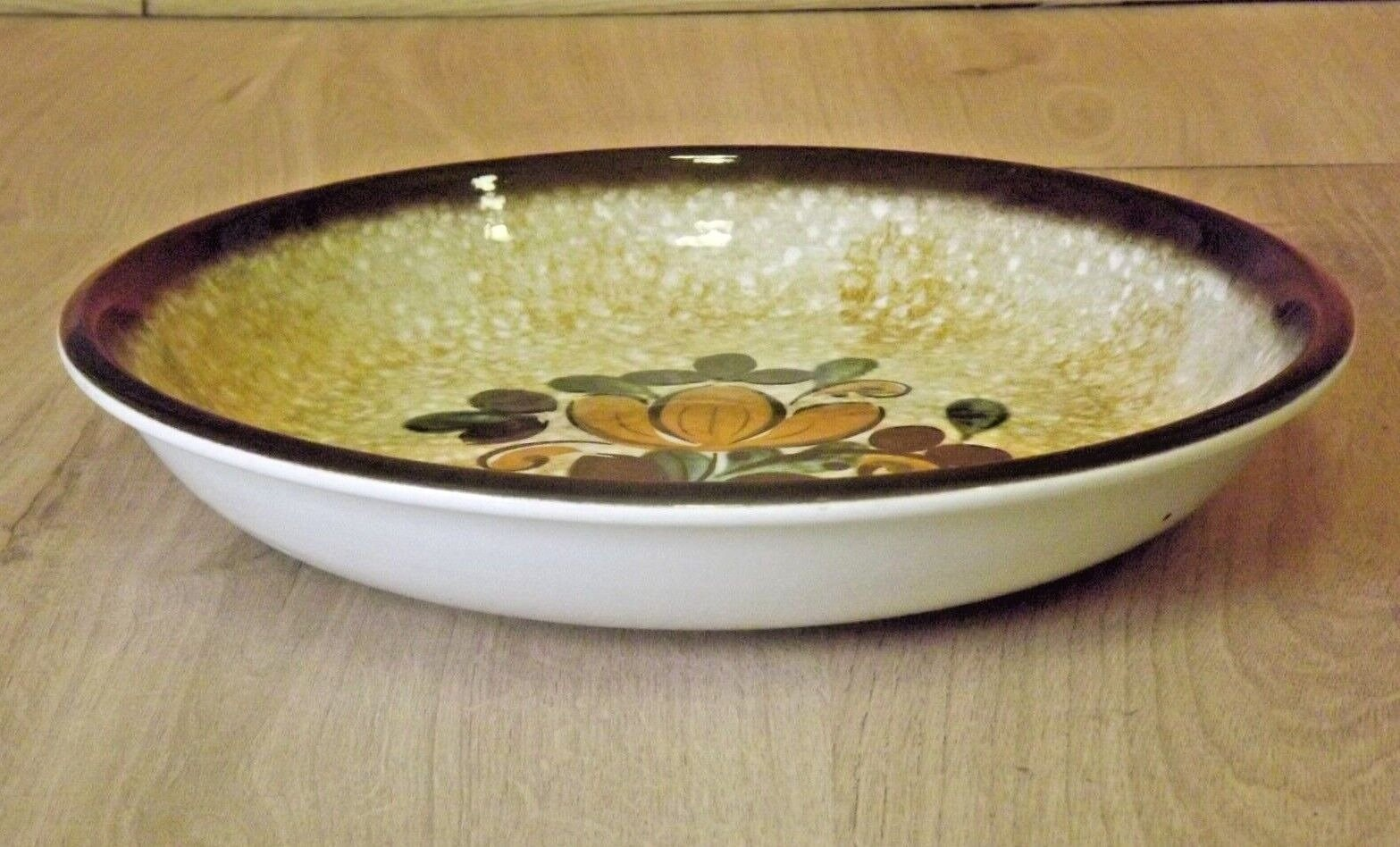 Vintage Boch La Louvière Corfou Collection Large Round Plate