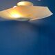 Mid-Century vintage glass ceiling light