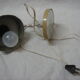 Metal desk lamp 1970