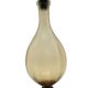 Art Deco decanter, pink glass, Poland, 1930s.