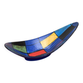Bowl in West German pottery from the mid-century by Bodo Mans for Bay Keramik, 1960s.