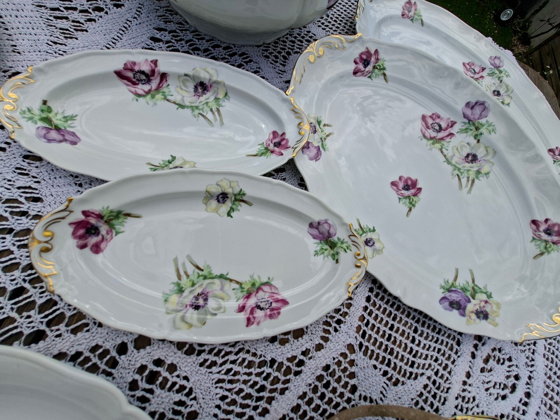 Set of 14 Limoges Serving Dishes Unic Paris