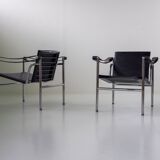 Pair of Cassina LC1 Chairs – Le Corbusier