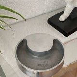 Aluminium cast iron ashtray, 1970s, Albert Leclerc