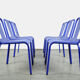 Ensemble de 6 chaises design par Isi Design Group produit par Isimar 2000 Espagne