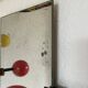 Dressing room wall coat rack vintage design 50 60