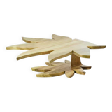 Unique handmade ash coffee table – by Tamás Fecske 2020s