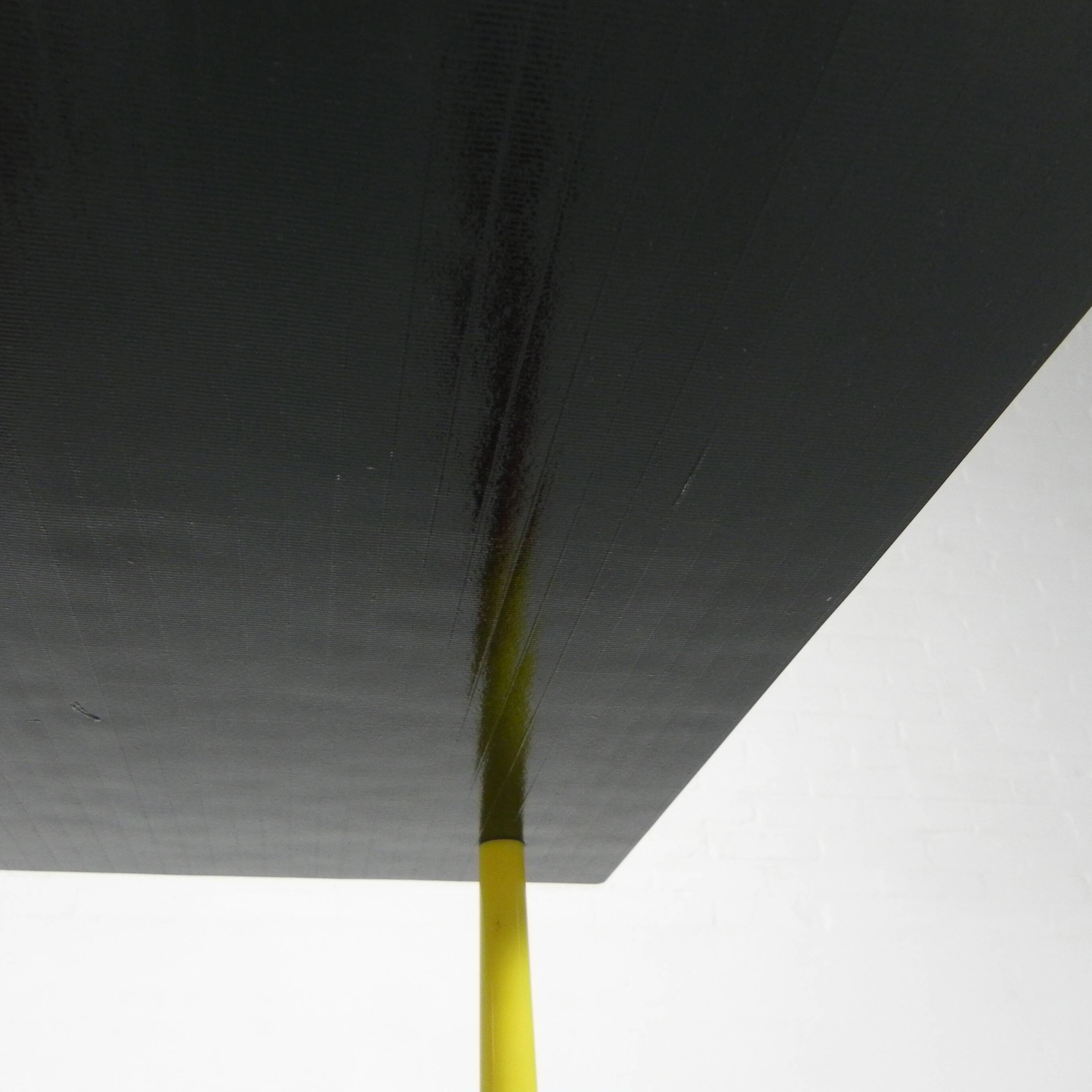 Arlecchino table with 2 glass plates, 1950s