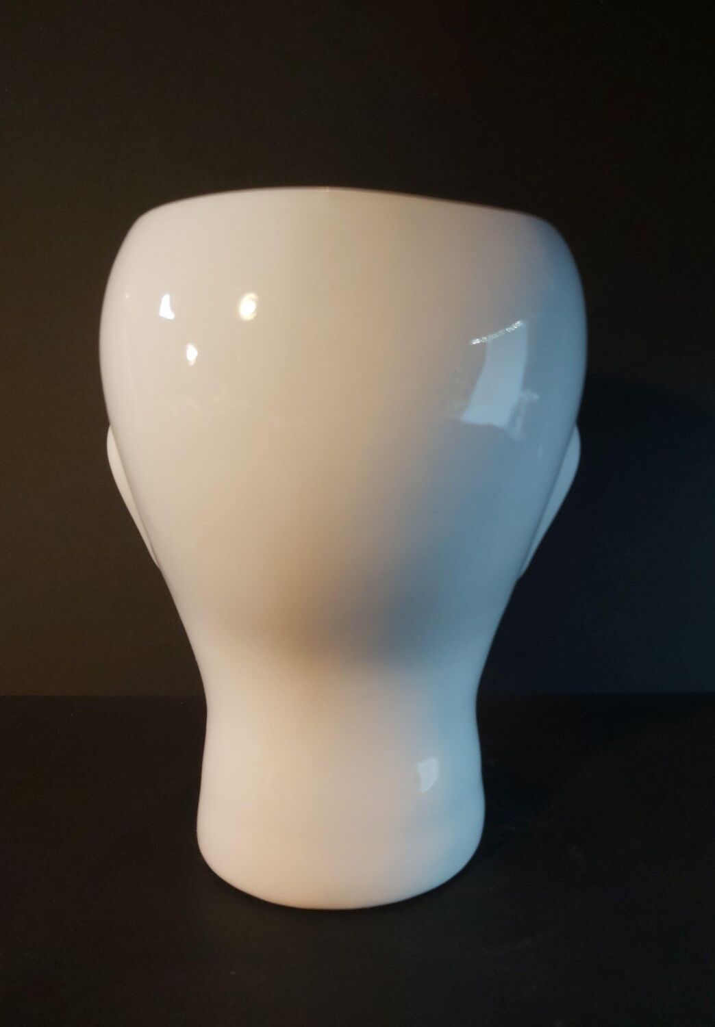 Vase cache-pot tête d'homme from the 70s
