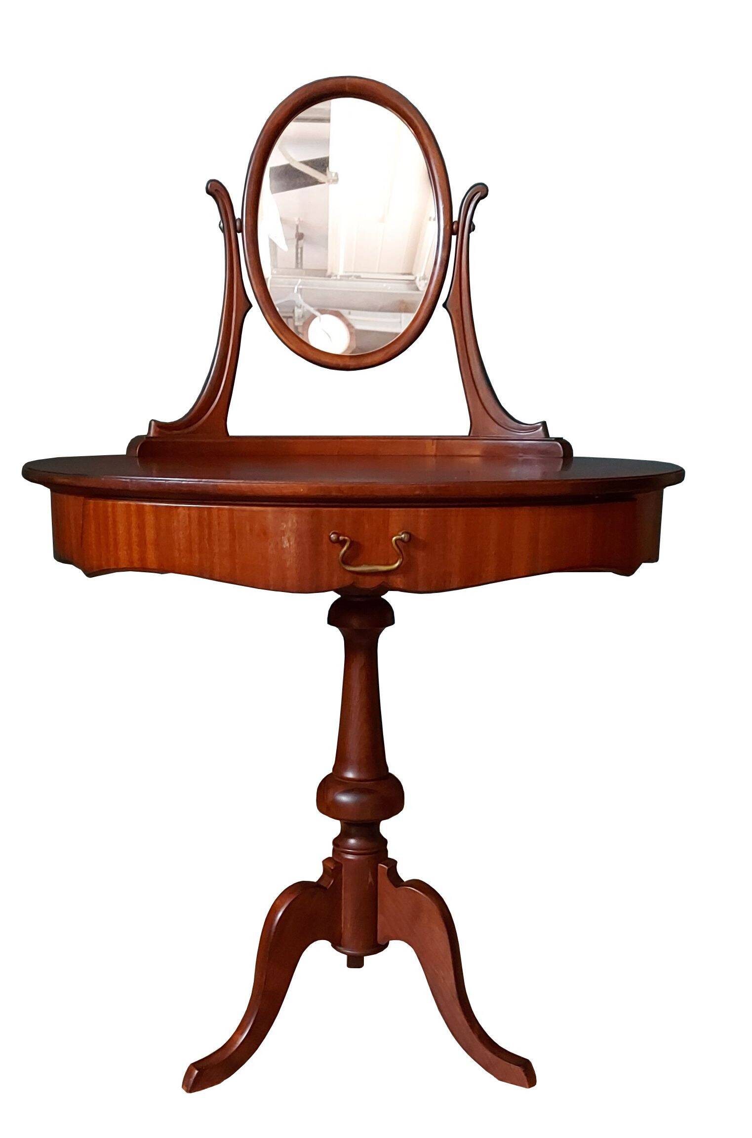 Scandinavian dressing table, Art Deco, mahogany