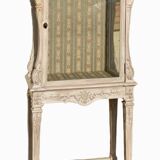 Louis XVI style lacquered display case