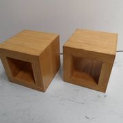 Tables basses cubiques, années 1960