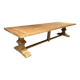 Spirito monastery table in solid oak - length 350 cm