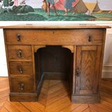 Bureau américain ancien en chêne