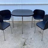Fusion model table and 4 chairs set by Sandra Kragnert for IKEA