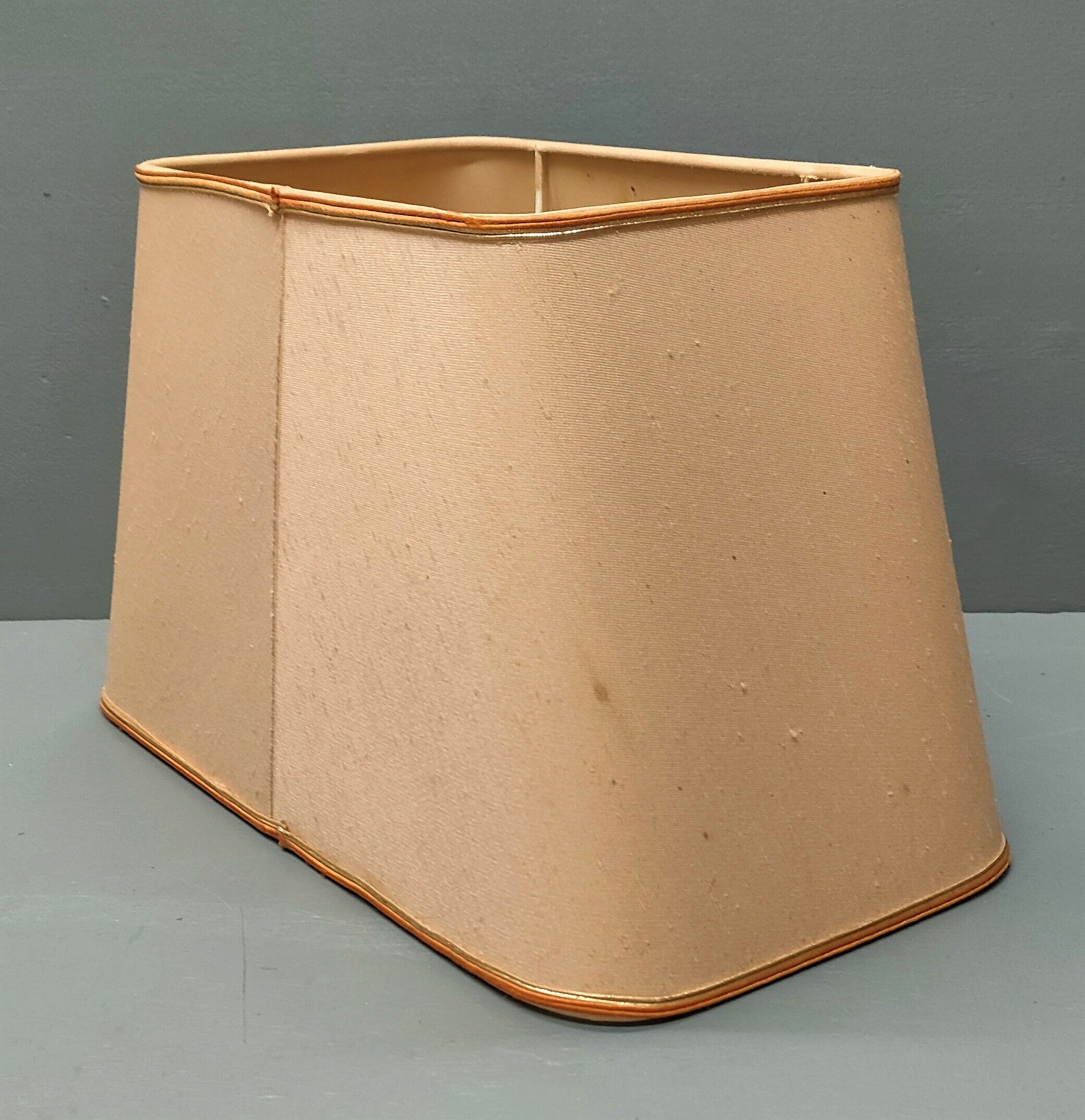 Lamp Le Dauphin black ceramic glazed, wicker canelé, imitation leather havana ~ 70's