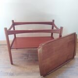 Table d'appoint en teck Danois de Poul Handevad