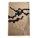 Original poster on kraft paper by Eduardo CHILLIDA, Museo de arte abstracto, 1980