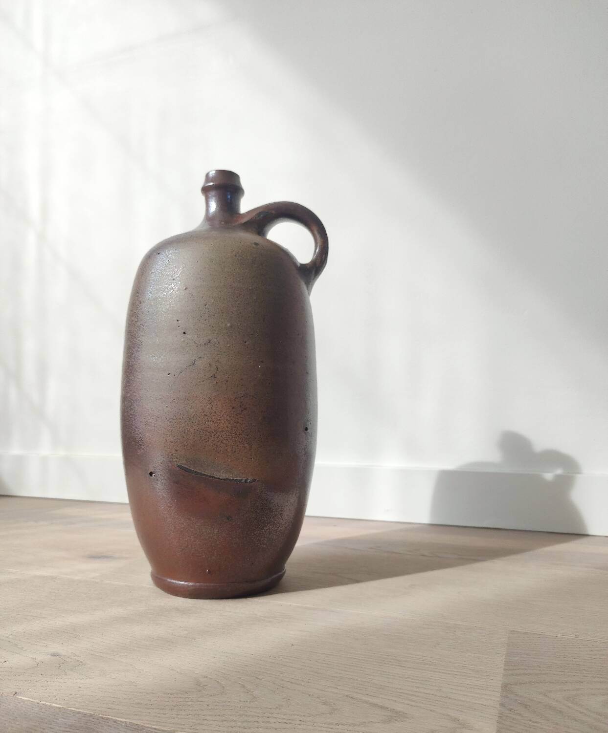 Large glazed terracotta jug, 60s