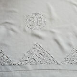 SD-encrypted embroidered sheet