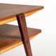 Swedish teak and mahogany side table, 1950s