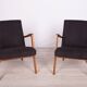 Fauteuils en hêtre type 300-138 de l'usine de meubles Bystrzyckie, années 1960, lot de 2
