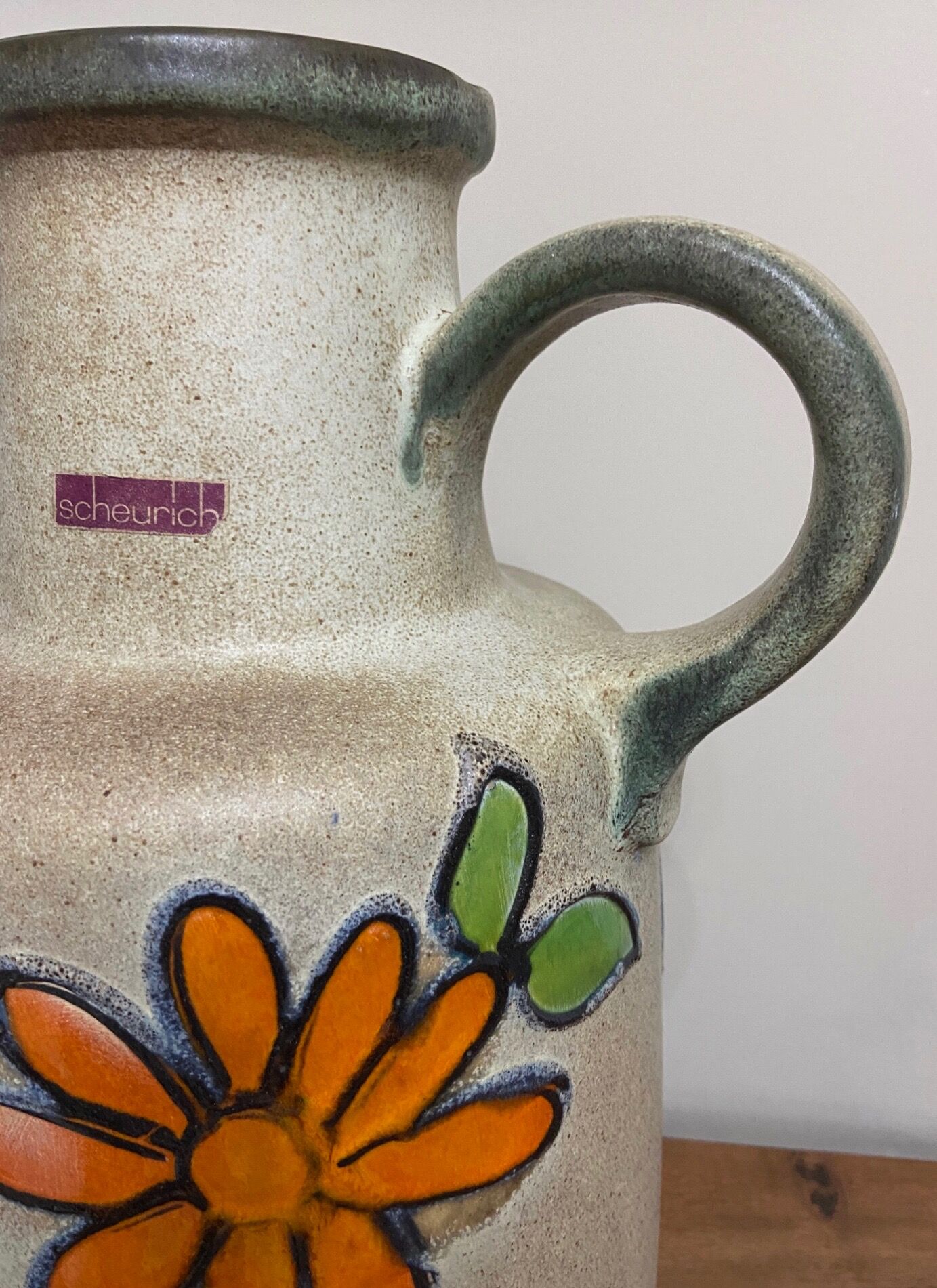 Jug floor vase scheurich