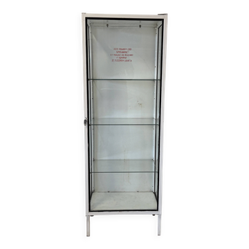 Vitrine médicale polonaise des années 1960, de style mid-century