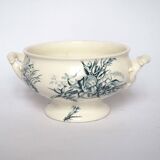 Dragonfly iron clay soup tureen