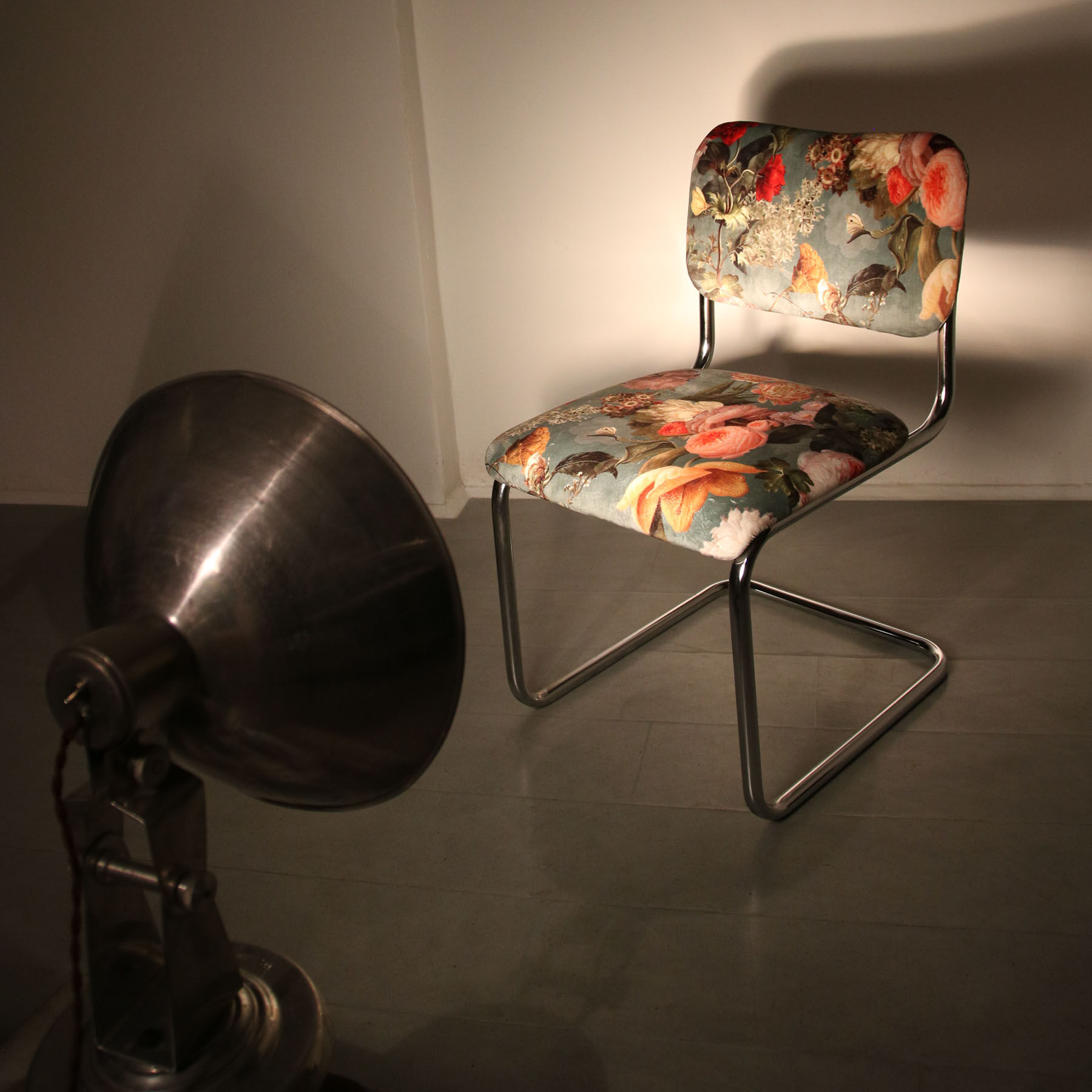 Mid-century Aluminium Adjustable Table Lamp, 50s