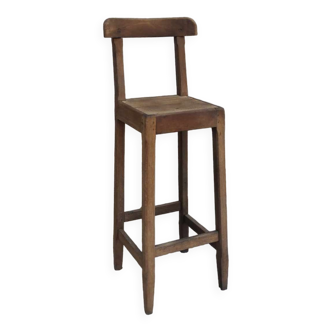 Antique bistro high chair