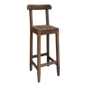 Chaise haute de bistrot ancienne