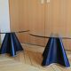 Paire de table d’appoints Trébol par Oscar Tusquets