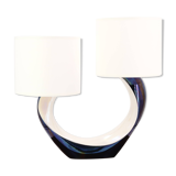 Verceram black and white ceramic lamp