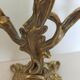 Pair of vintage brass 2-candle candelabra candlesticks