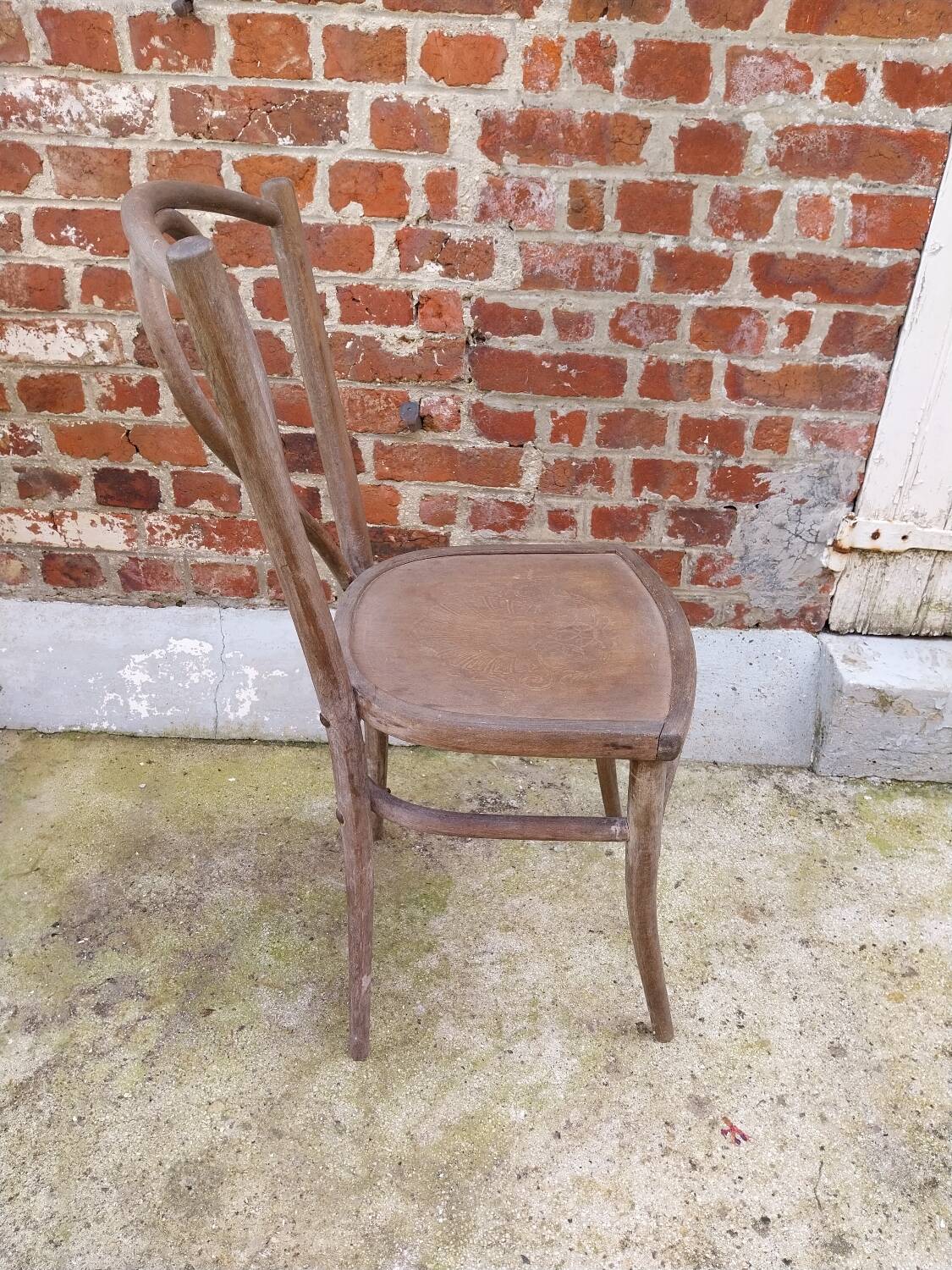 Pair of Luterma bistro chairs