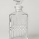 Geometric glass carafe from the 1970s