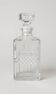 Geometric glass carafe from the 1970s