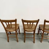 Set of 5 bistro chairs
