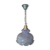 Original suspension lamp molded glass globe lace Rose edging dp 1122213