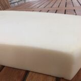 Wooden cradle with swan collar late 19th