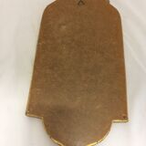 Gilded wooden mirror - 39x16cm