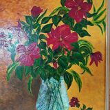 Oil on canvas - bouquet