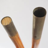 Paire de rames en bois anciennes