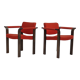 1980s, Danish design by Magnus Olesen, pair of armchairs