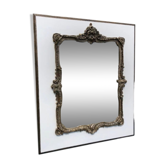Revamped wooden mirror